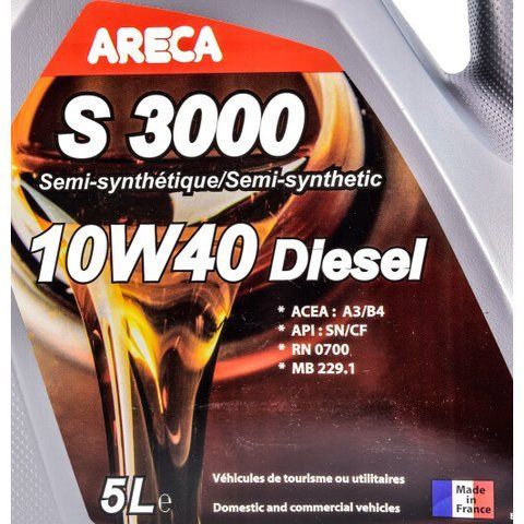 Areca S3000 Diesel 10W-40 5 л, (041f000500) моторна олива фото