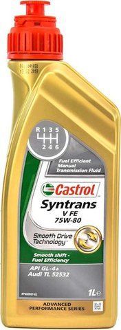 Castrol Syntrans V FE GL-4+ 75W-80, 1 л (156c41) синтетическое трансмиссионное масло фото