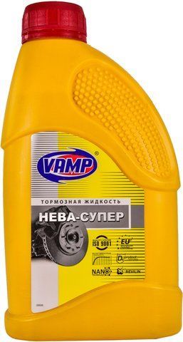 VAMP Нева-Супер DOT 3, 1 л (3498) тормозная жидкость пластиковая тара фото