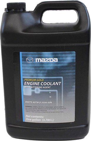 Mazda Premium Gold Coolant желтый, 3,78 л концентрат антифриза фото