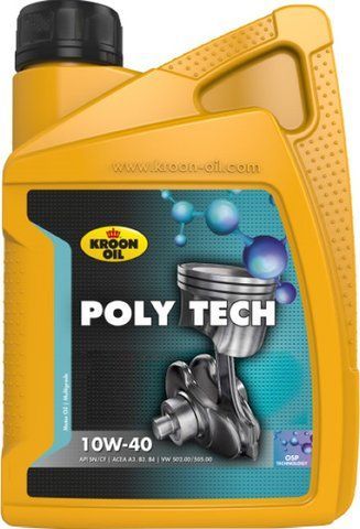 Kroon Oil Poly Tech 10W-40 1 л, (35704) моторное масло фото
