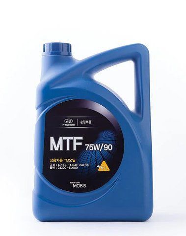 Hyundai/Kia MTF Gear Oil 75W-90, 6 л (043005L6A0) синтетичне трансмісійне масло фото