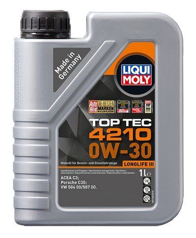 Liqui Moly Top Tec 4210 0W-30, 1 л (21604) моторное масло фото