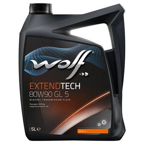 Wolf Extendtech GL-5 80W-90, 5 л (8304507) минеральное трансмиссионное масло фото