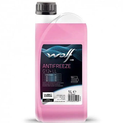 Wolf Antifreeze G12+ LL, 1 л (1052652) концентрат антифризу фото
