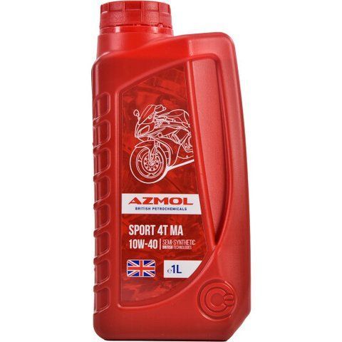 Azmol Sport MA 10W-40, 1 л моторна олива 4T фото