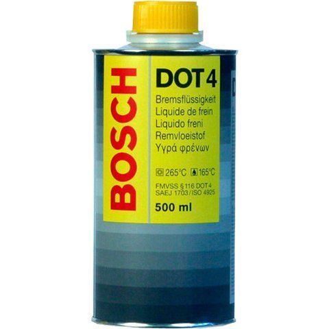 Bosch DOT 4, 0,5 л (1987479004) гальмівна рідина фото