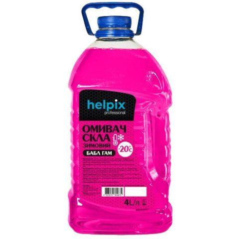 Омыватель Helpix Professional зимний -20&deg;С bubble gum фото
