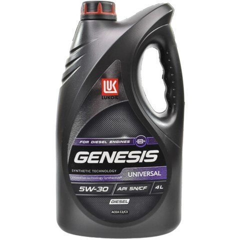 Lukoil Genesis Universal Diesel 5W-30 4 л, моторна олива фото