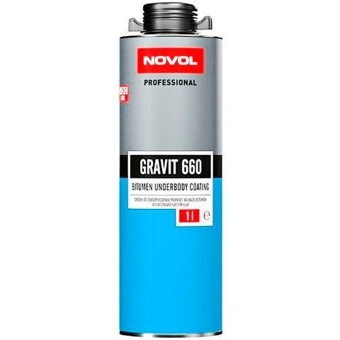 Novol Gravit 660, 1 л (37791) антигравий битумный фото