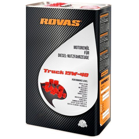 Rovas Truck 15W-40, 1 л (73644) моторна олива фото