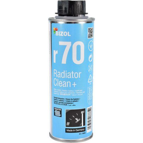 Bizol Radiator Clean+ r70, 0,25 л (8885) промивка системи охолодження фото