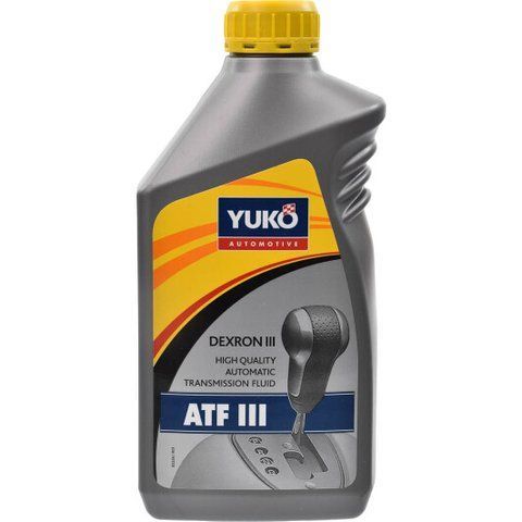 Yuko ATF III, 1 л полусинтетическое трансмиссионное масло фото
