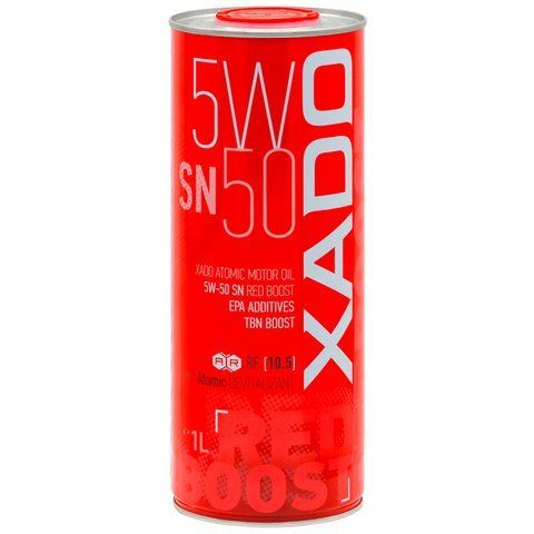 XADO Atomic Oil 5W-50 SN Red Boost, 1 л (ХА25193_1) моторна олива фото
