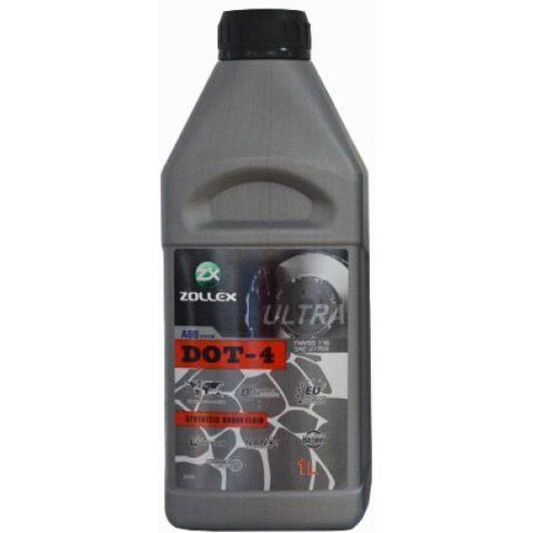 Zollex Ultra DOT 4, 0,5 л (FD-405) тормозная жидкость пластиковая тара фото