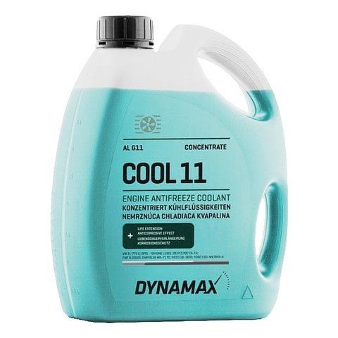 Dynamax Cool G11 синий, 4 л (500109) концентрат антифриза фото