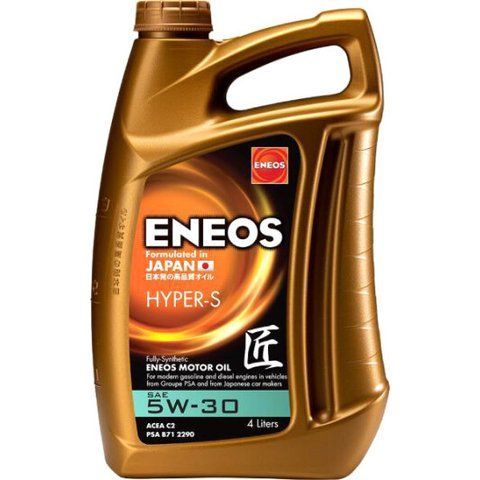 Eneos Hyper-S 5W-30 4 л, (EU0034301N) моторна олива фото
