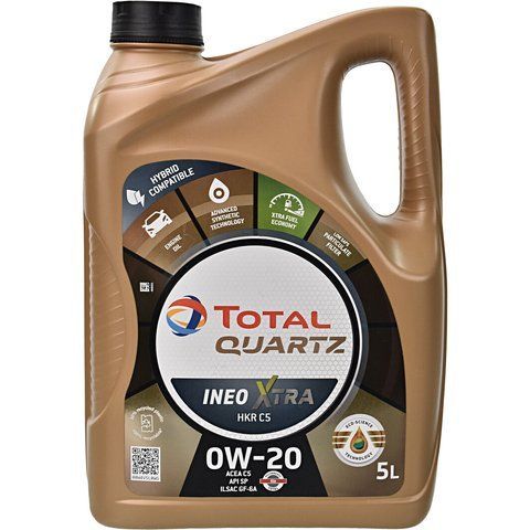 Total Quartz Ineo Xtra HKR C5 0W-20, 5 л (225796) моторное масло фото