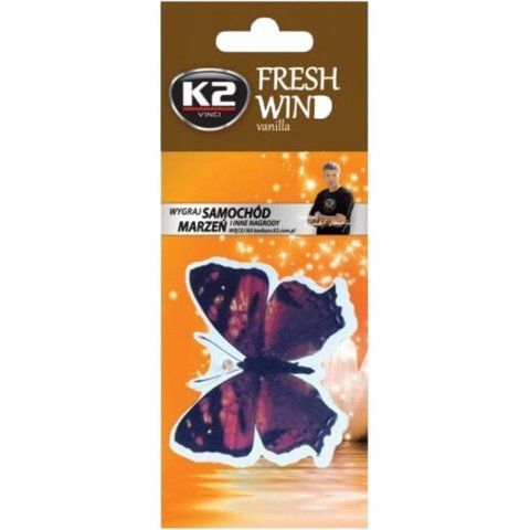 Ароматизатор K2 Fresh Wind Vanilla 7 фото