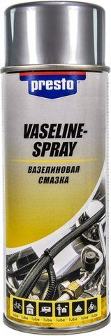 Presto Vaseline Spray вазелінова мастило, 400 мл (217814) фото