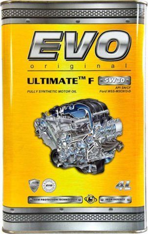 EVO Ultimate F 5W-30 4 л, (uf5w304L) моторна олива фото