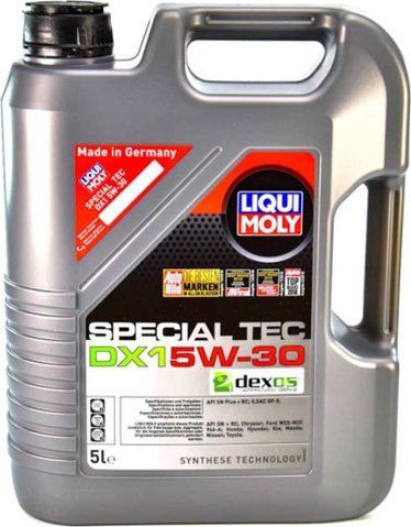 Liqui Moly Special Tec DX1 5W-30 5 л, (20969) моторное масло фото
