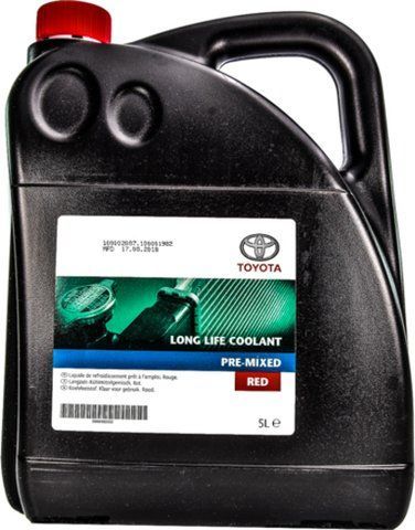Готовый антифриз Toyota Long Life Coolant G12 красный -37 &deg;C фото