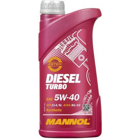 Mannol Diesel Turbo 5W-40 1 л, (MN7904-1) моторна олива фото