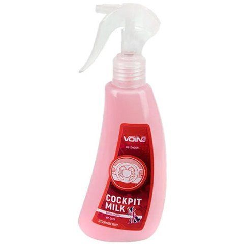Полироль для салона Voin Cockpit Milk клубника 250 мл VP-2519 фото
