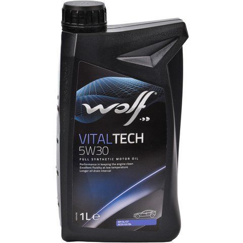 Wolf Vitaltech 5W-30 1 л, (8309809) моторное масло фото