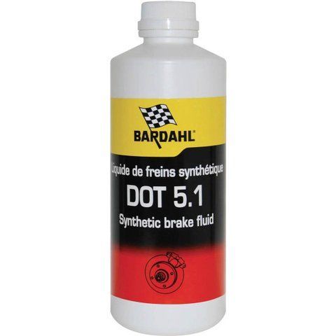 Bardahl Synthetic DOT 5.1, 0,5 л (4959) гальмівна рідина пластикова тара фото