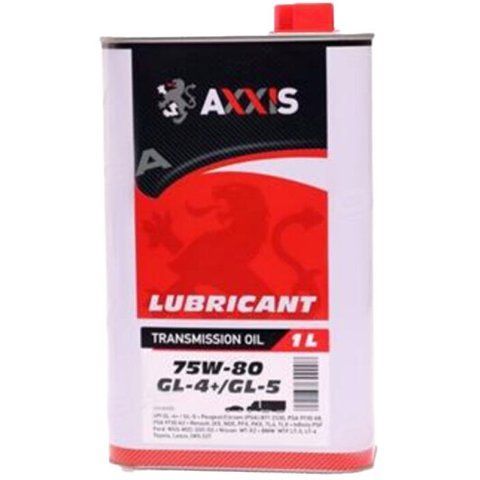 Axxis GL-4+ GL-5 75W-80, 1 л трансмісійна олива фото