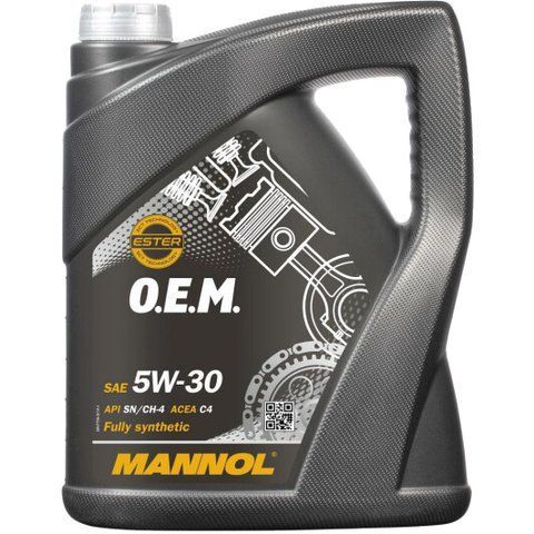 Mannol OEM For Renault Nissan 5W-30 5 л, (MN7706-5) моторна олива фото