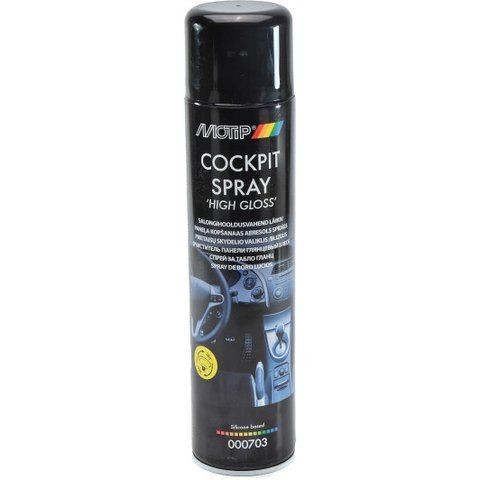 Очисник салону Motip Cockpit Spray High Gloss 600 мл 000703 фото