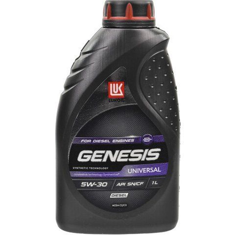 Lukoil Genesis Universal Diesel 5W-30 1 л, моторна олива фото