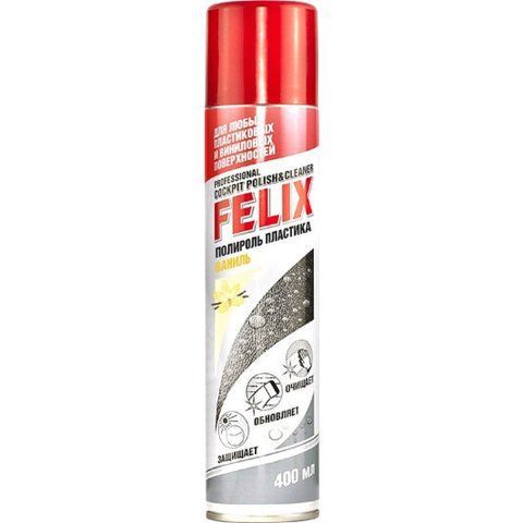 Полироль для салона Felix Professional Cockpit Polish and Cleaner ваниль 400 мл 411040132 фото