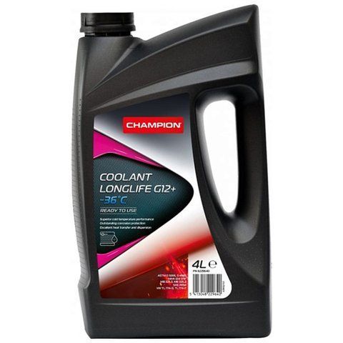 Champion Coolant Longlife G12+, 4 л (8229640) готовый антифриз фото