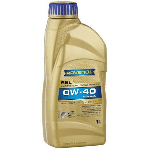 Ravenol SSL 0W-40 1 л, (11111081) моторное масло фото