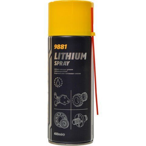 Mannol Lithium Spray, 400 мл (9881) мастило фото