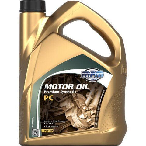 MPM Premium Synthetic PC 0W-30 5 л, (05005PC) моторное масло фото