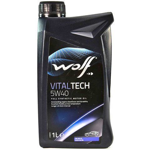 Wolf Vitaltech 5W-40 1 л, (8311093) моторна олива фото
