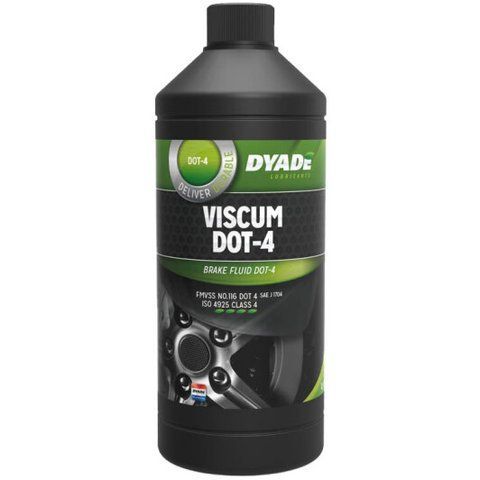 DYADE Viscum DOT 4 ABS, ASR, 1 л (080439) гальмівна рідина пластикова тара фото