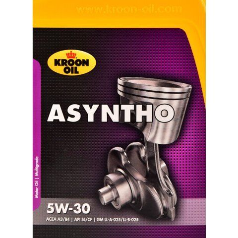 Kroon Oil Asyntho 5W-30 1 л, (31070) моторное масло фото