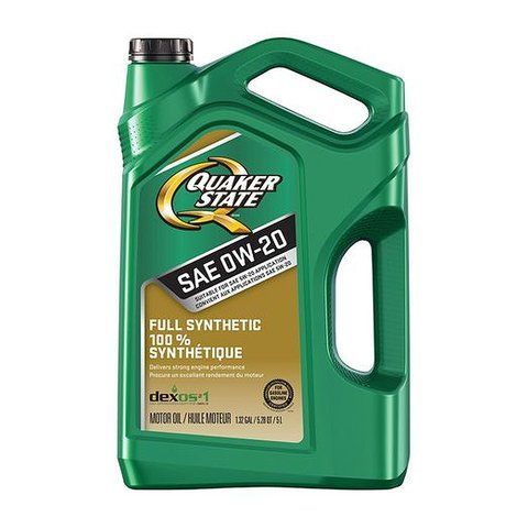 Quaker State Full Synthetic 0W-20, 5 л (550046182) моторное масло фото