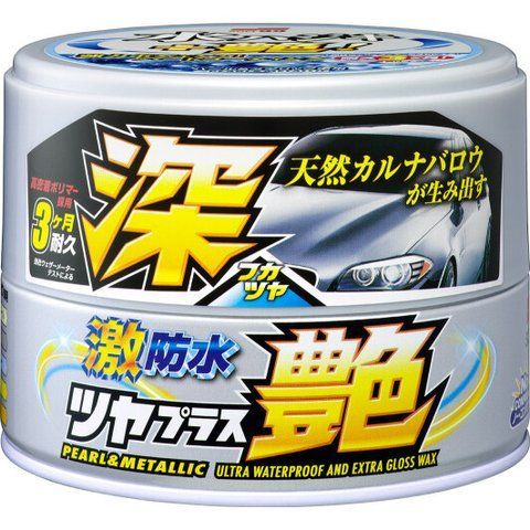 Кольоровий поліроль для кузова SOFT99 Water Block Wax Gloss Type світлий металік та перламутр фото