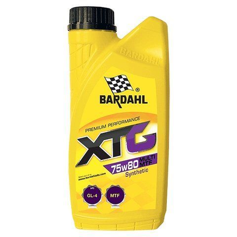 Bardahl XTG MTF 75W-80,1 л (34991) синтетическое трансмиссионное масло фото