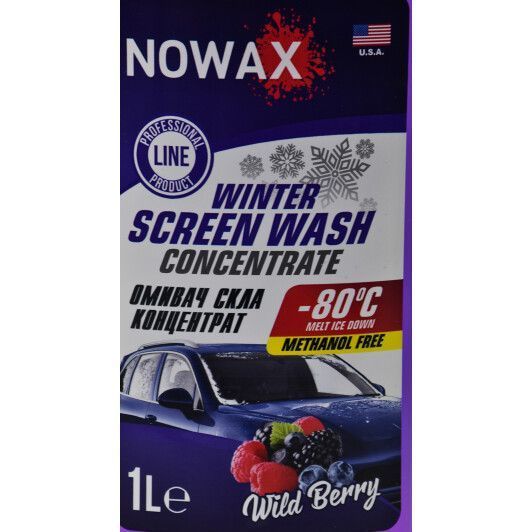 Nowax зимовий -80&deg;С лісова ягода 1 л (NX01172) концентрат омивача фото