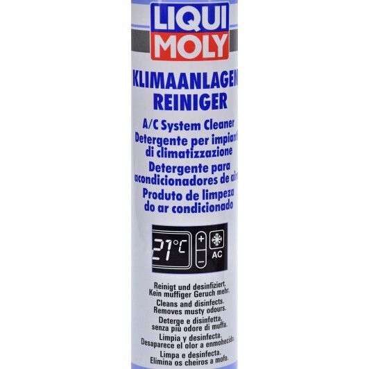 Liqui Moly Klima Anlagen Reiniger спрей очищувач кондиціонера фото