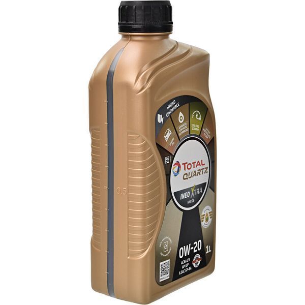 Total Quartz Ineo Xtra HKR C5 0W-20, 1 л (225797) моторна олива фото