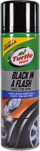 Чорниця шин Turtle Wax Black in a Flash Trim & Tyre Shine 51777 500 мл фото